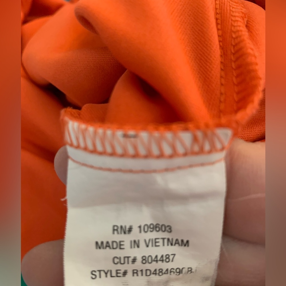 Orange Midi Dress by Rabbit Rabbit Rabbit Size 14 - Picture 6 of 10